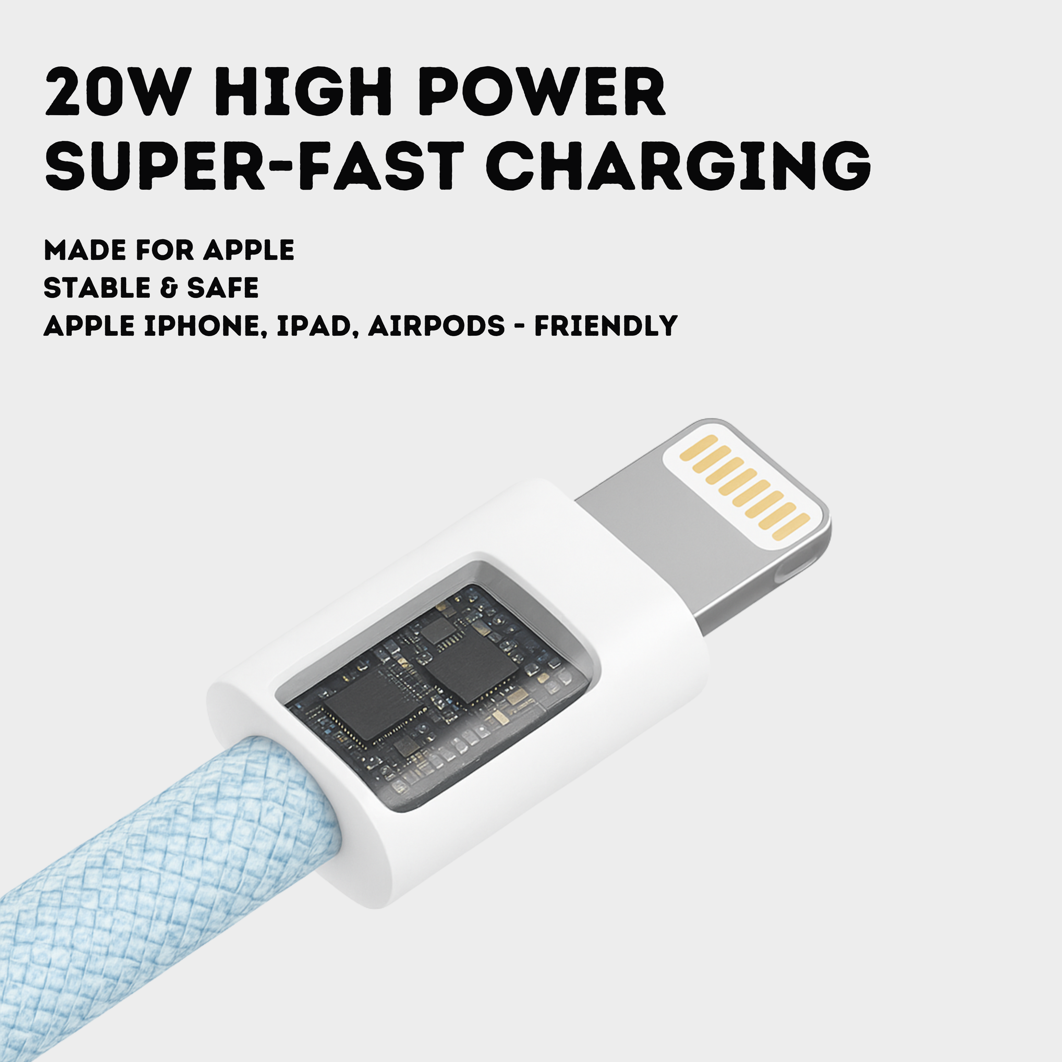 SwiftCharge Lightning Charging Cable