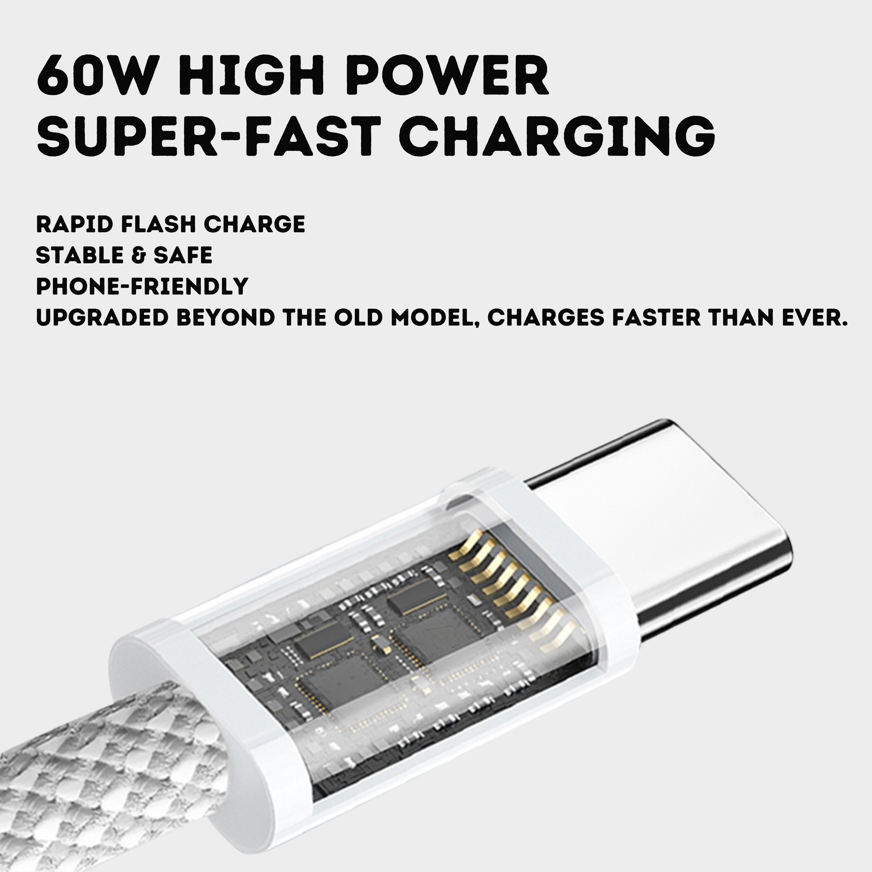 SwiftCharge Type-C Charging Cable
