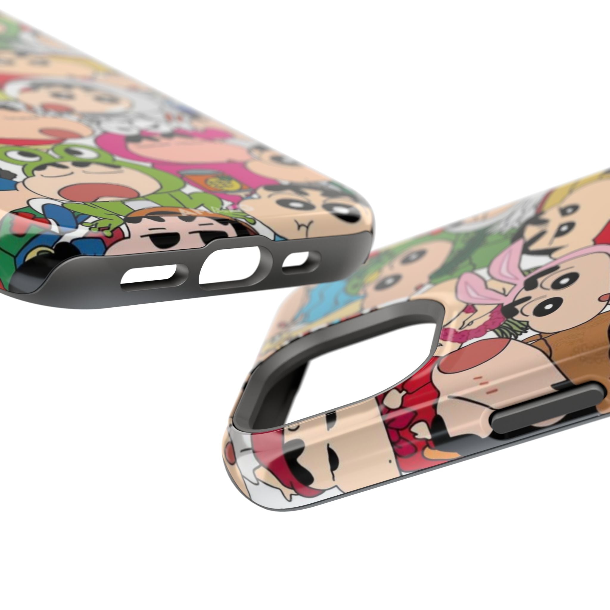 Shinchan Cartoon Case For iPhone 15