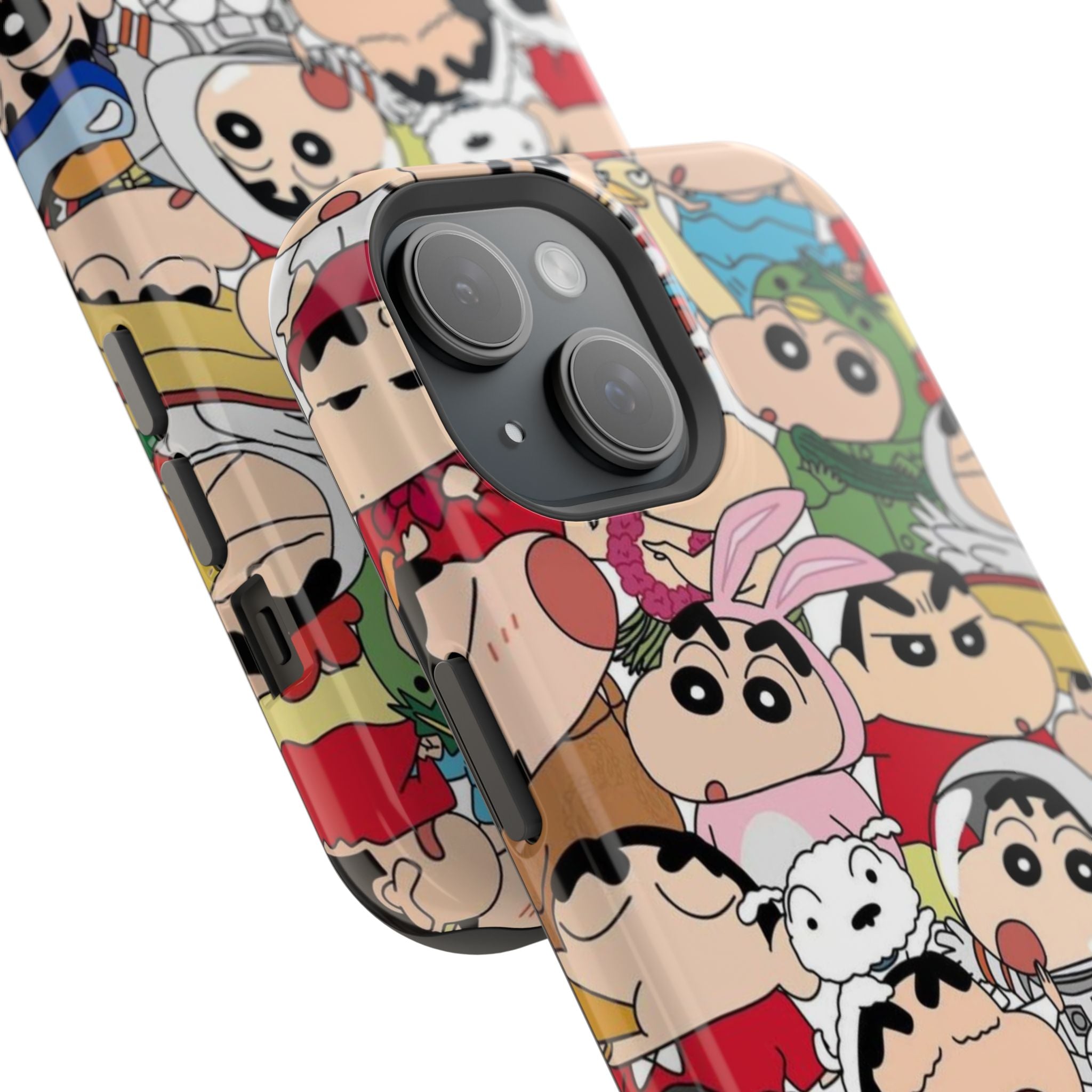 Shinchan Cartoon Case For iPhone 15