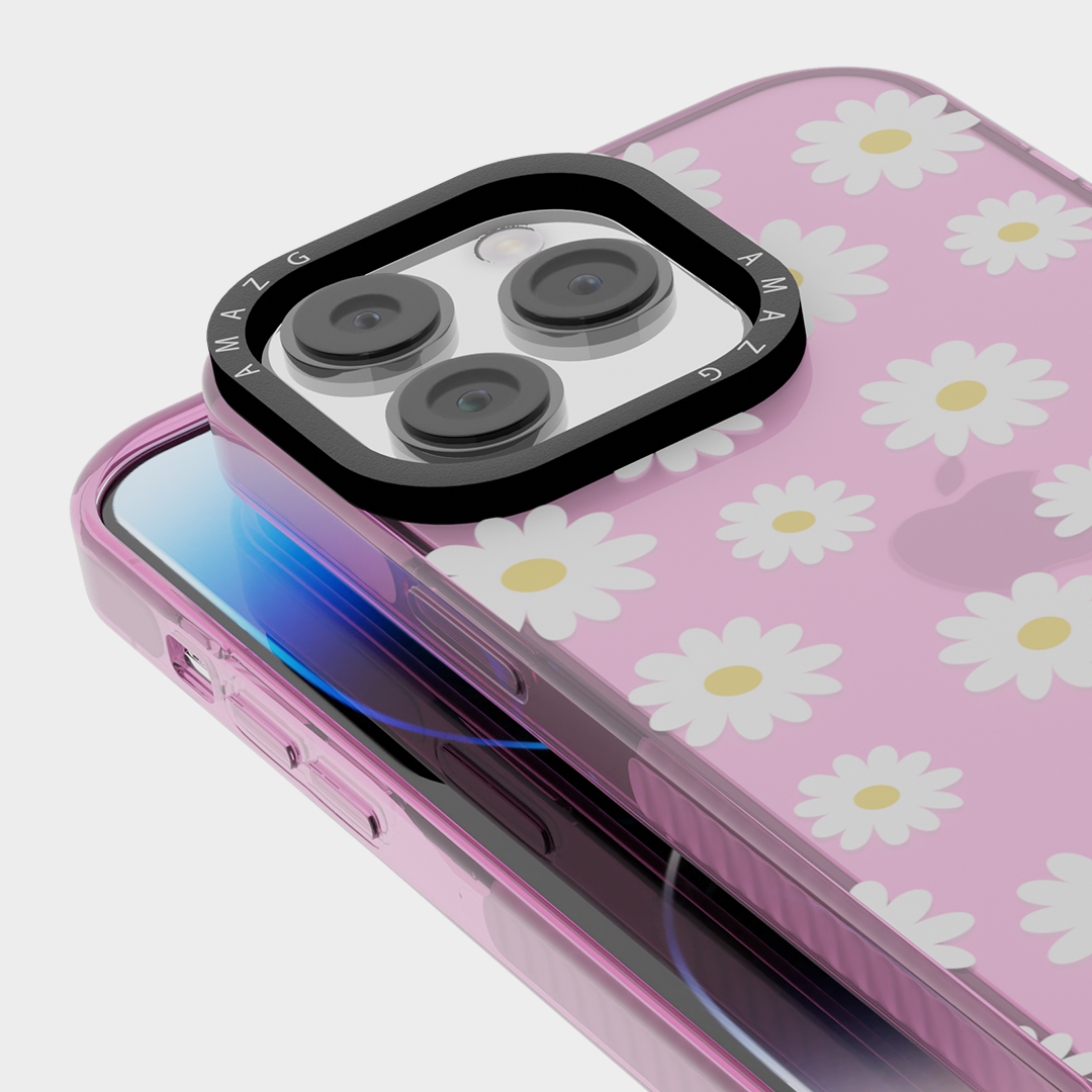 AMAZG White Daisies Resilient iPhone Case