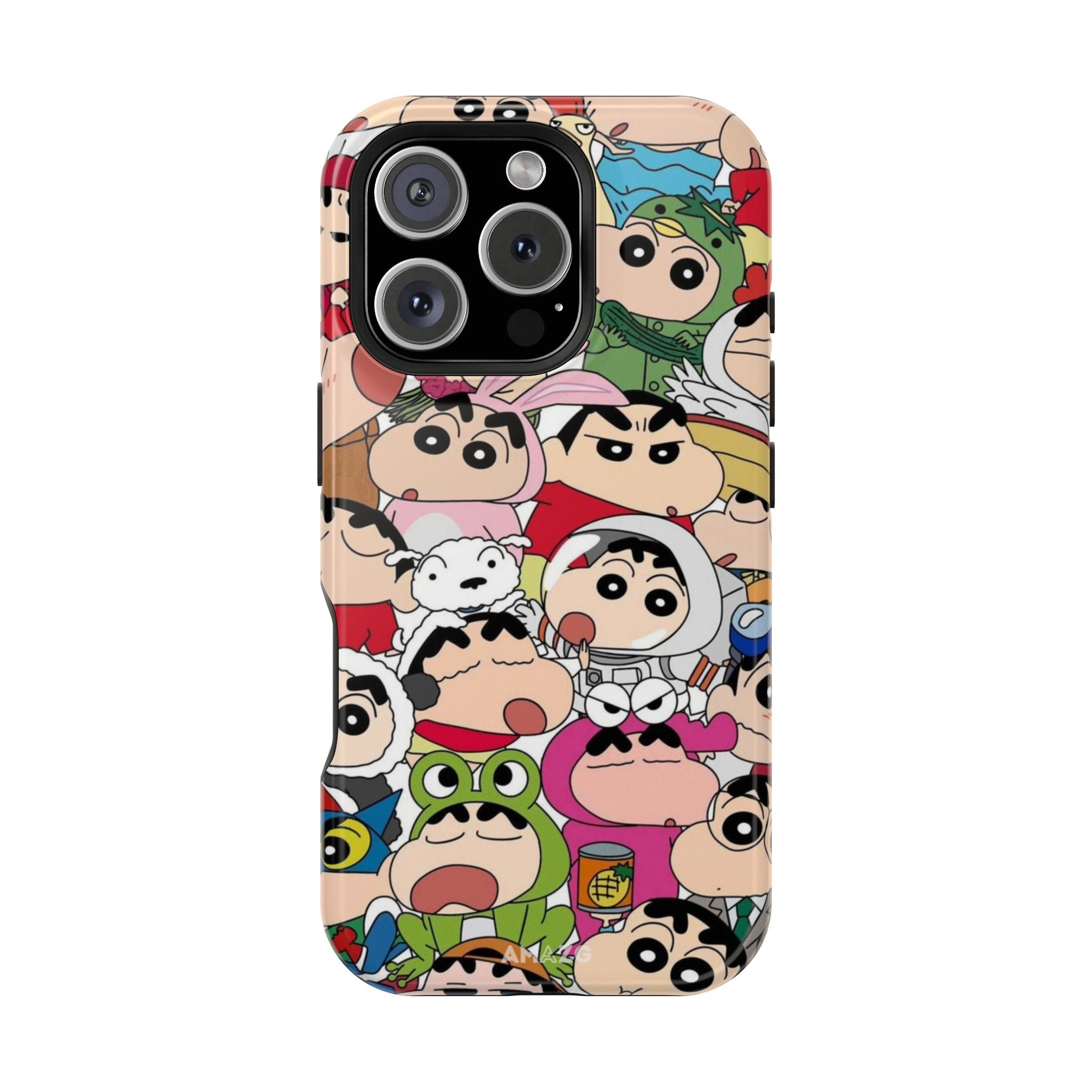 Shinchan Cartoon Case For iPhone 16 Pro Max
