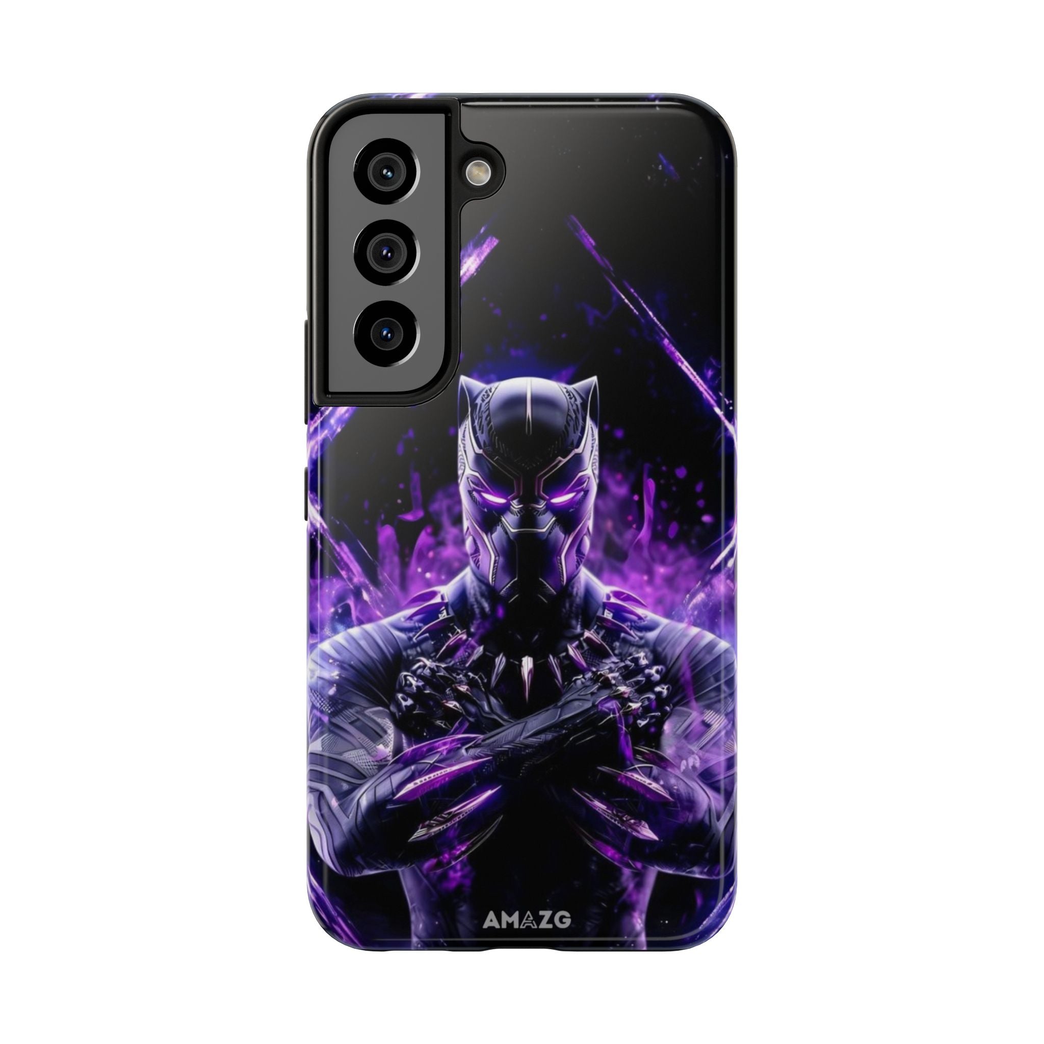 Black Panther Case Designed For Samsung S22