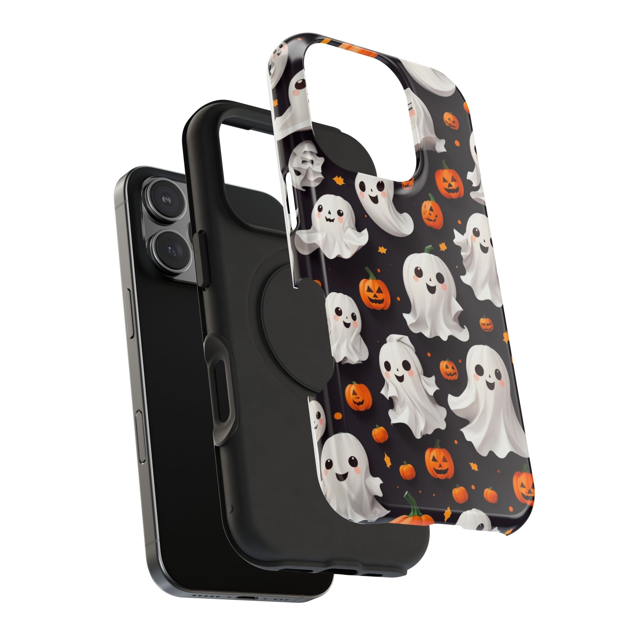 Cute Spooky Ghosts Case For iPhone 16 Pro