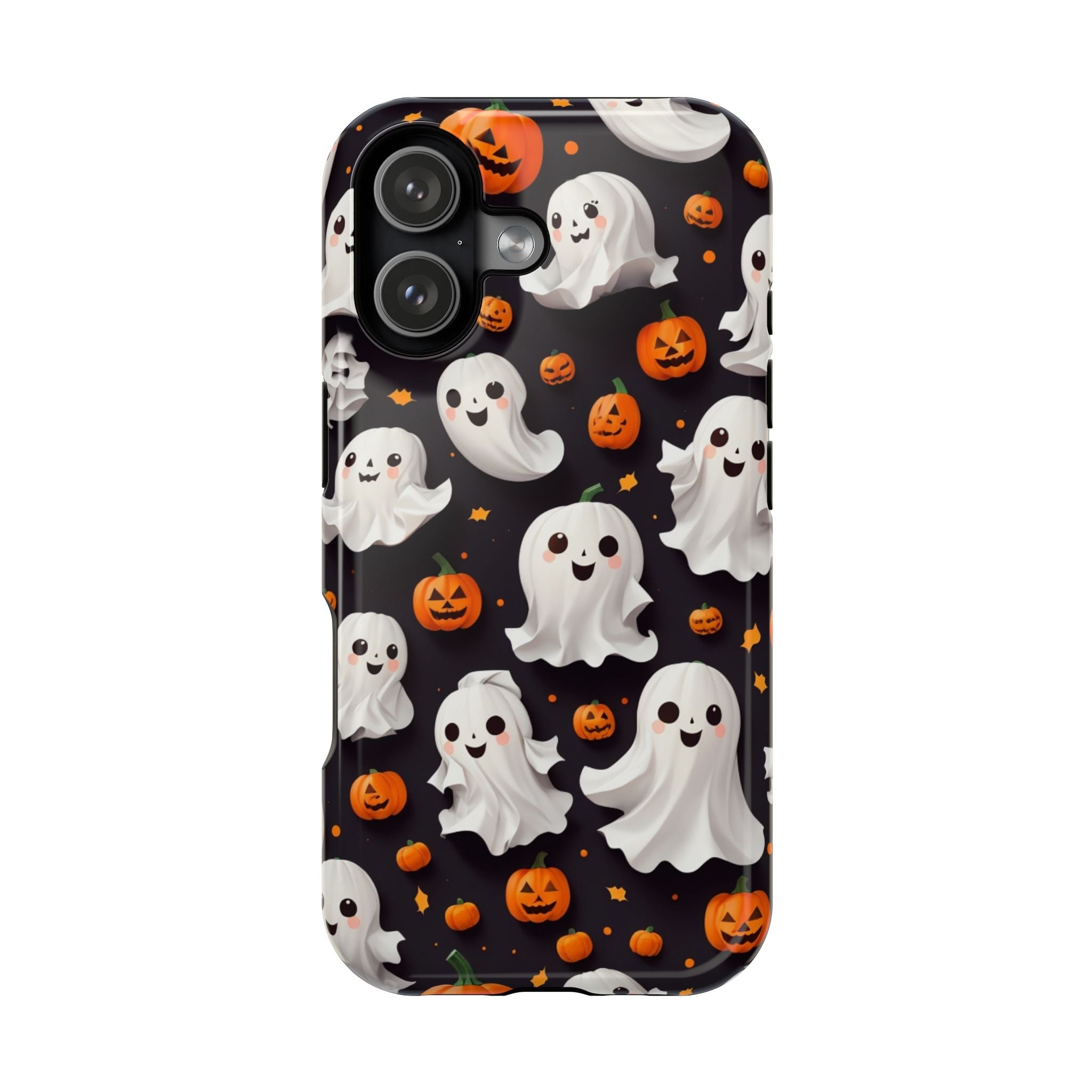 Cute Spooky Ghosts Case For iPhone 16 Plus