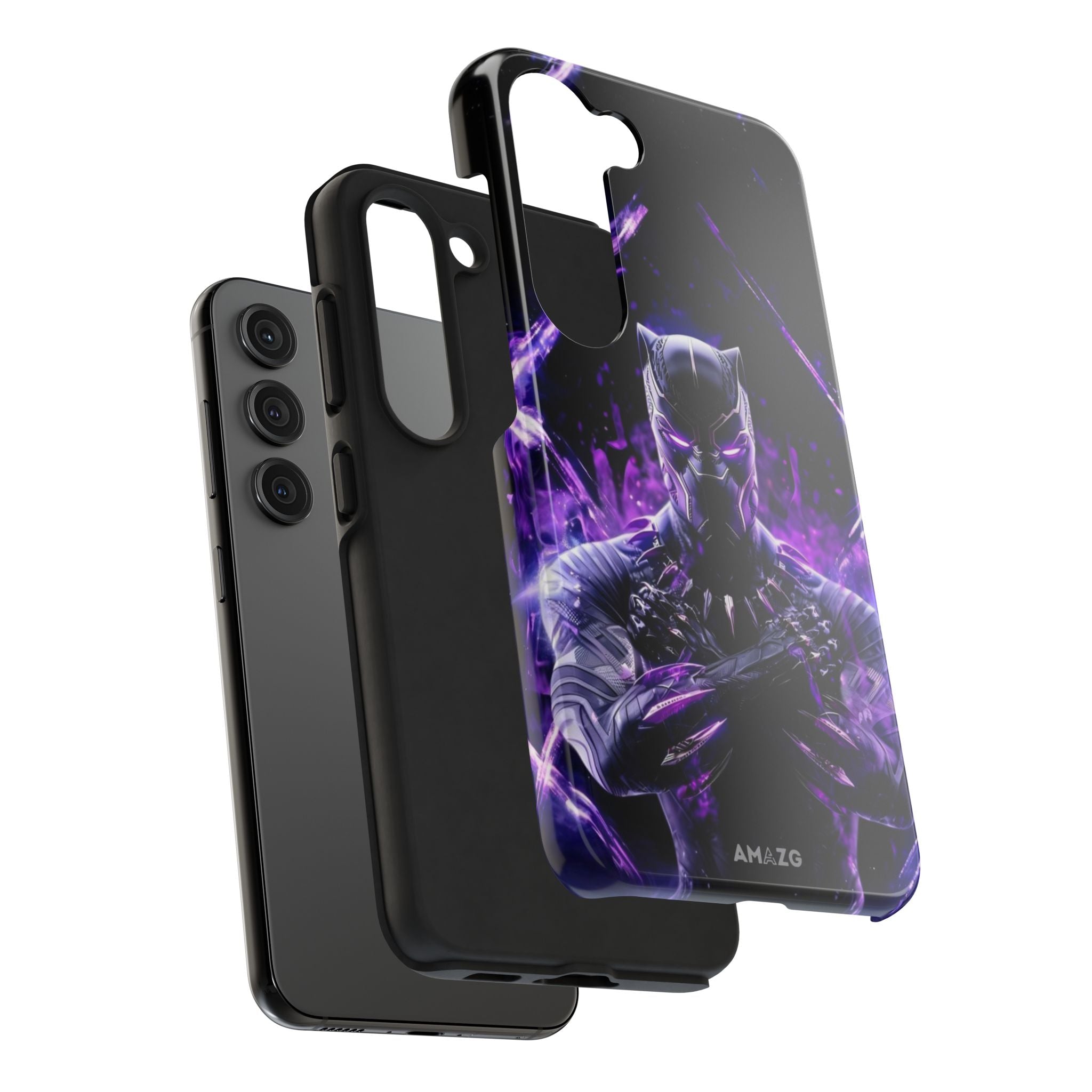 Black Panther Case Designed For Samsung S23