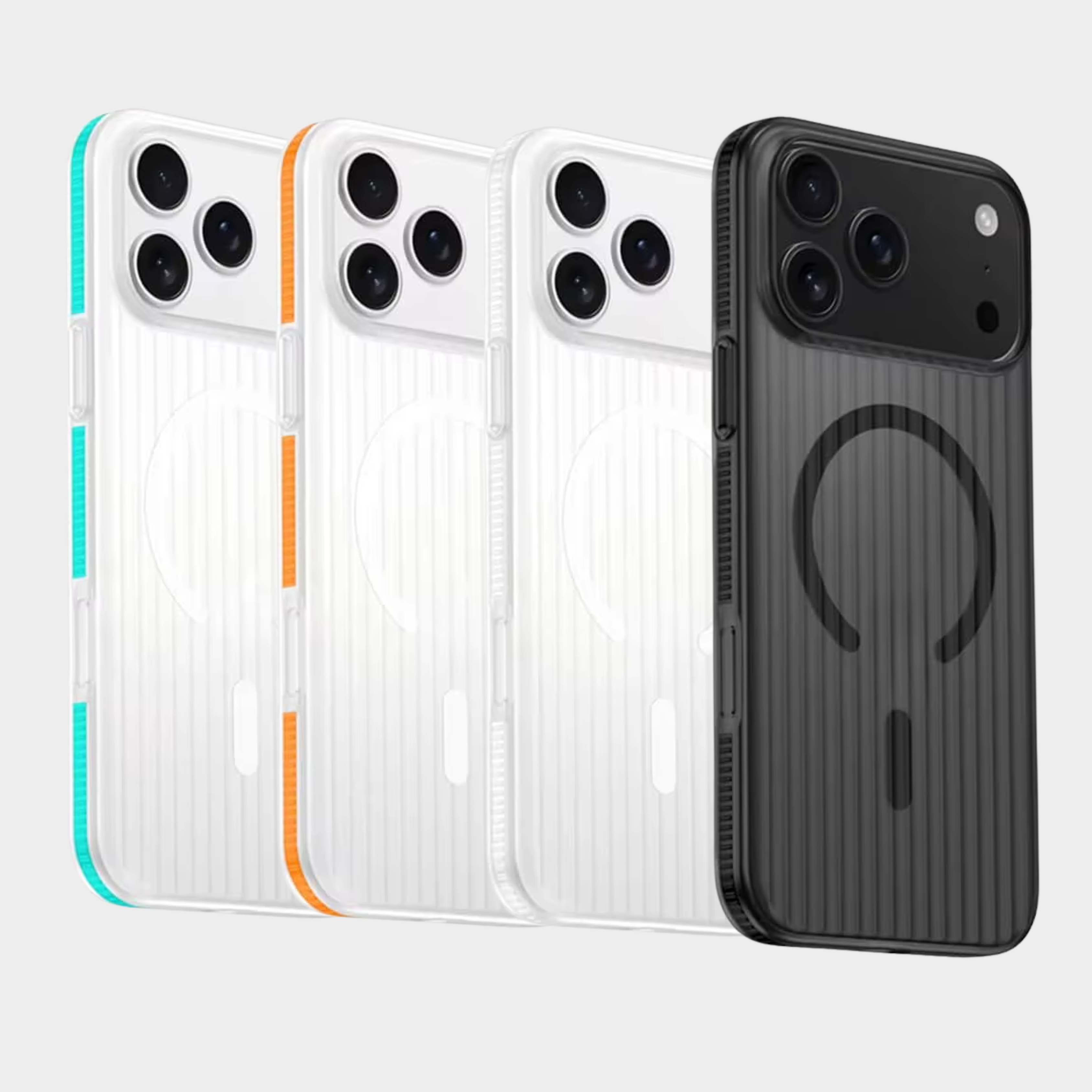 Slim Grid MagSafe Case