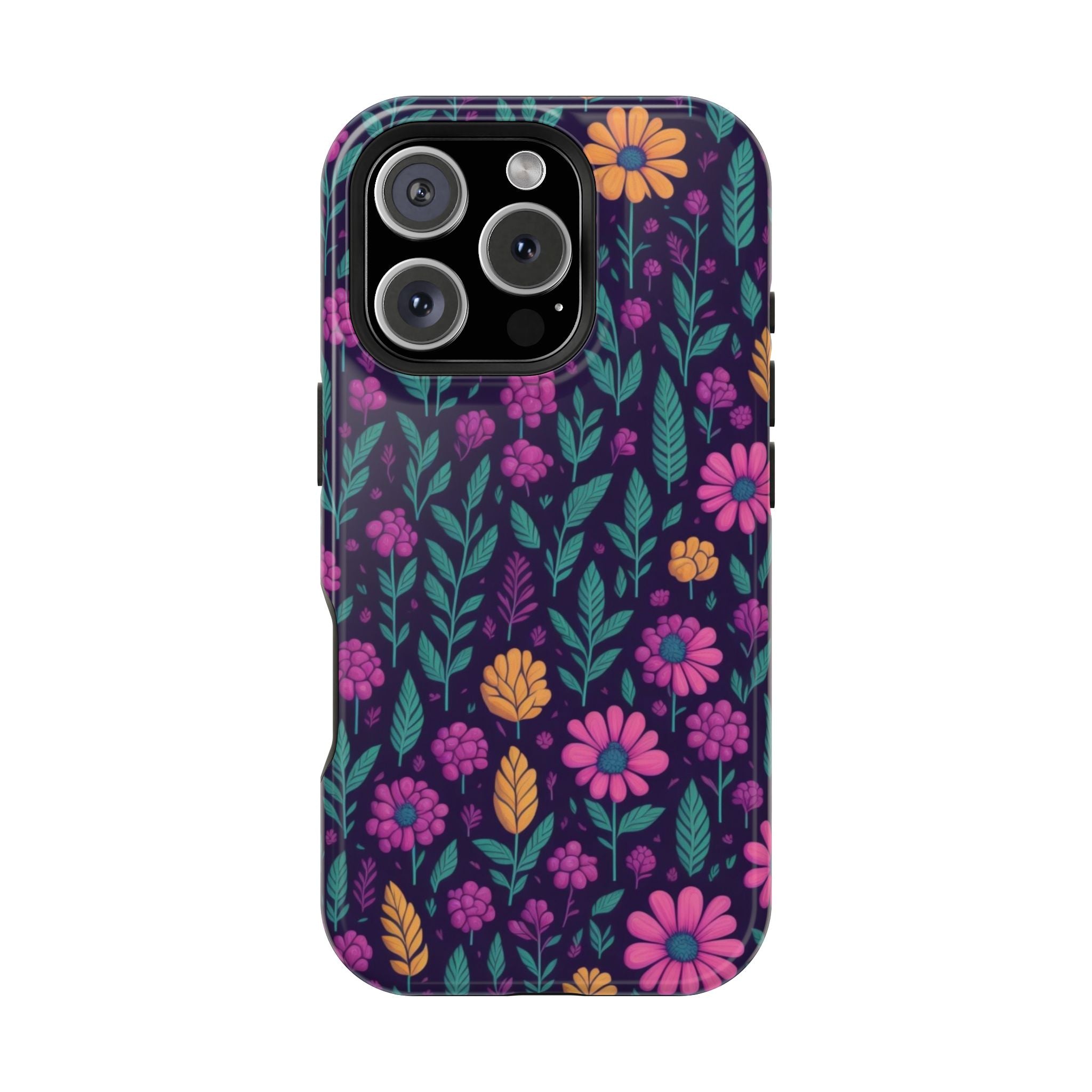 Lavender Beautiful Flower Case For iPhone 16 Pro Max