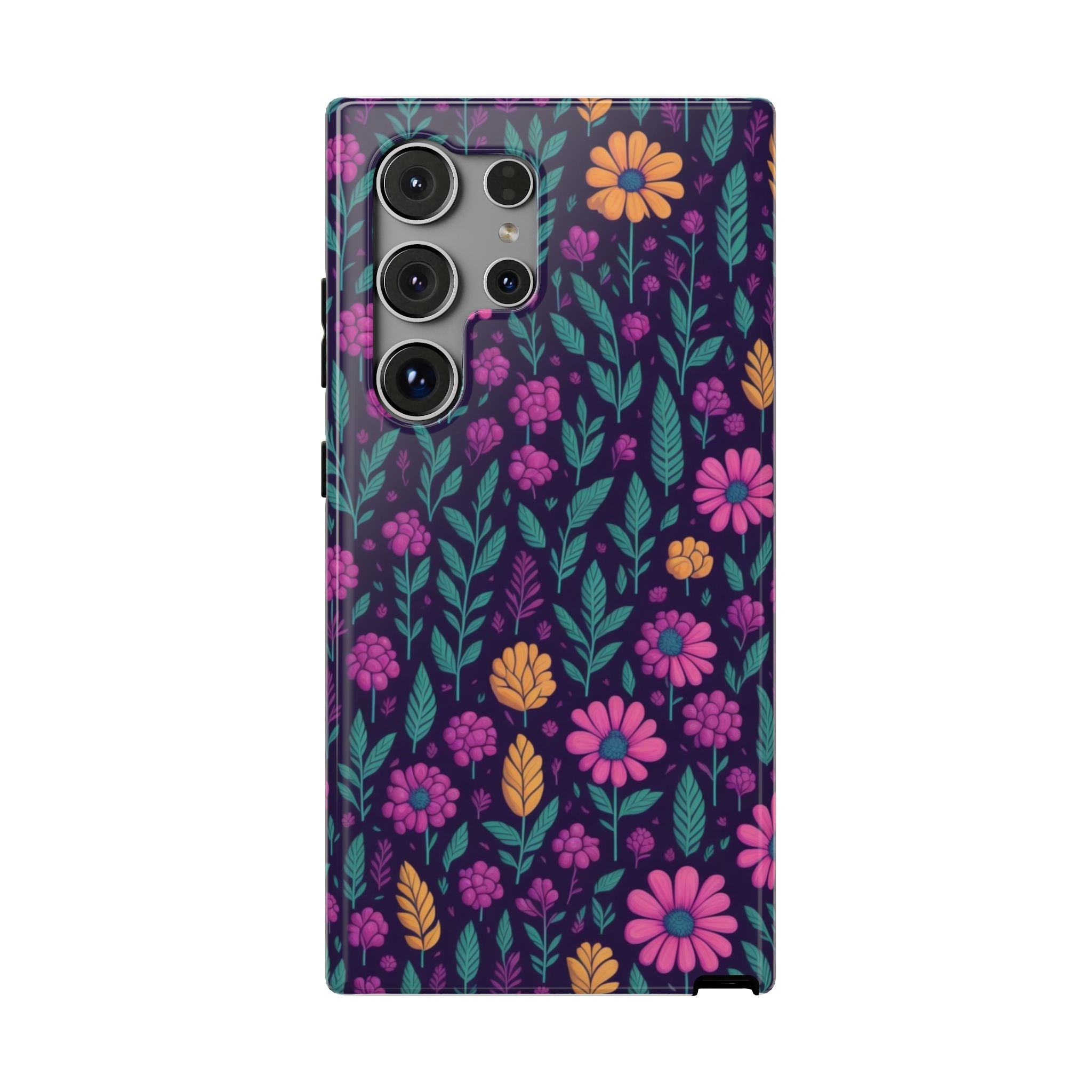 Lavender Beautiful Flower Case For Samsung S24 Ultra