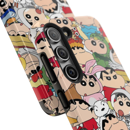 Shinchan Cartoon Case For Samsung S25