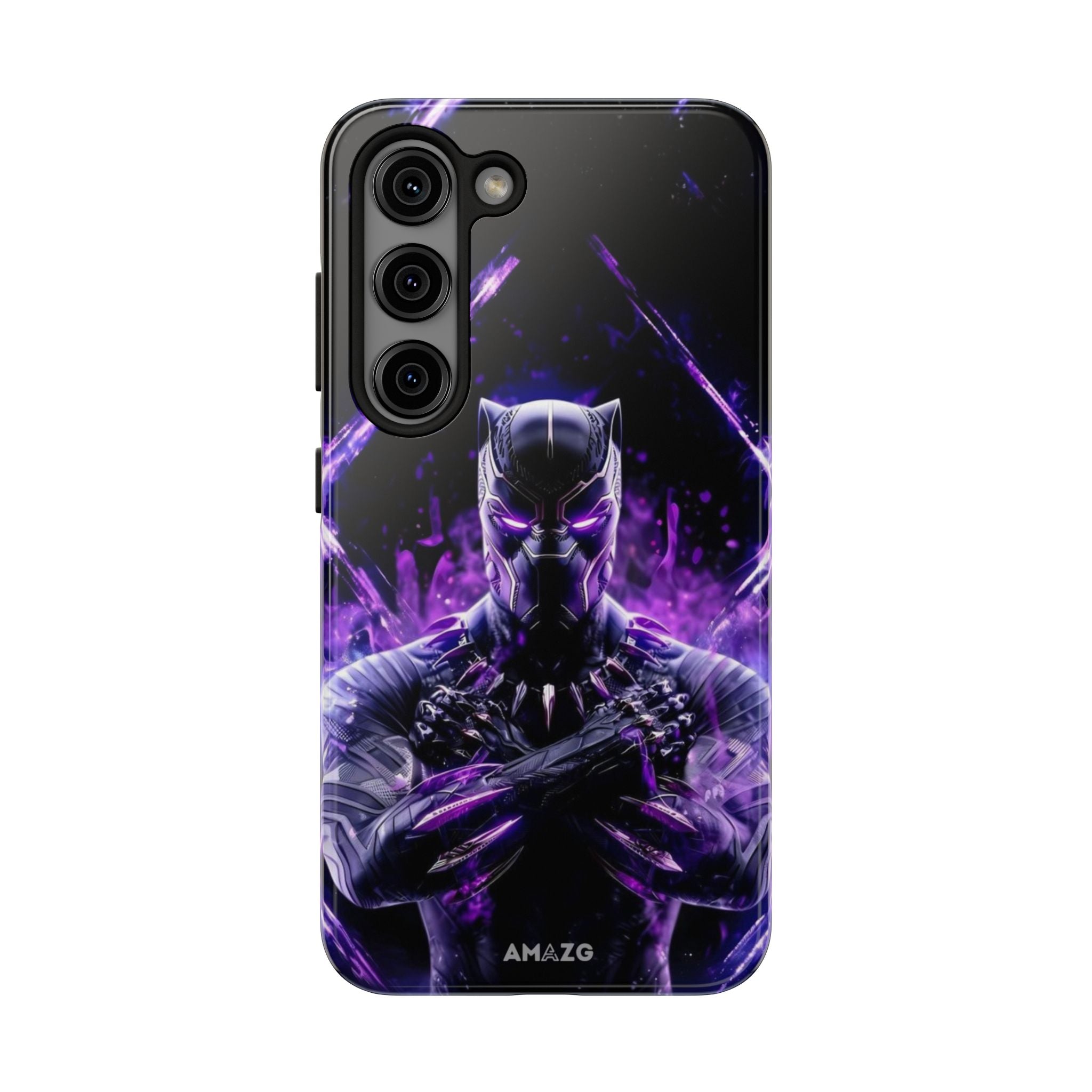 Black Panther Case Designed For Samsung S23