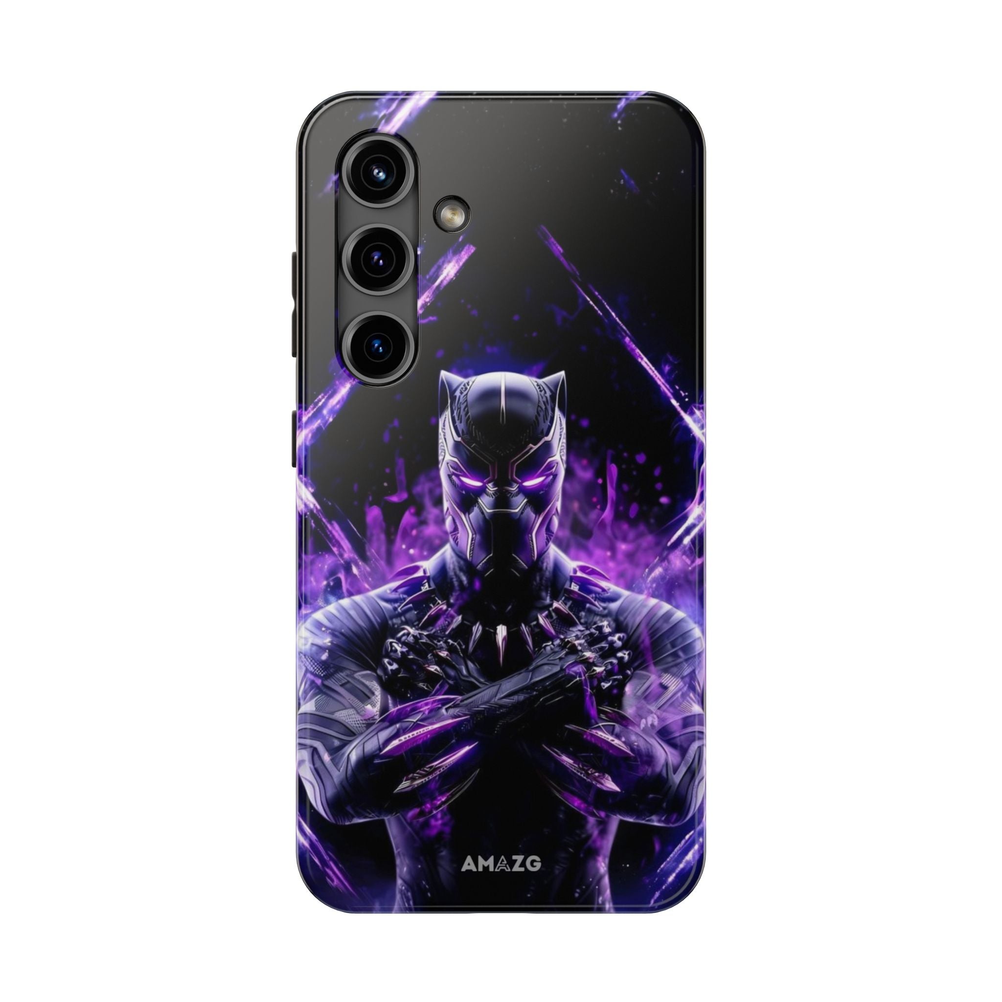 Black Panther Case Designed For Samsung S24