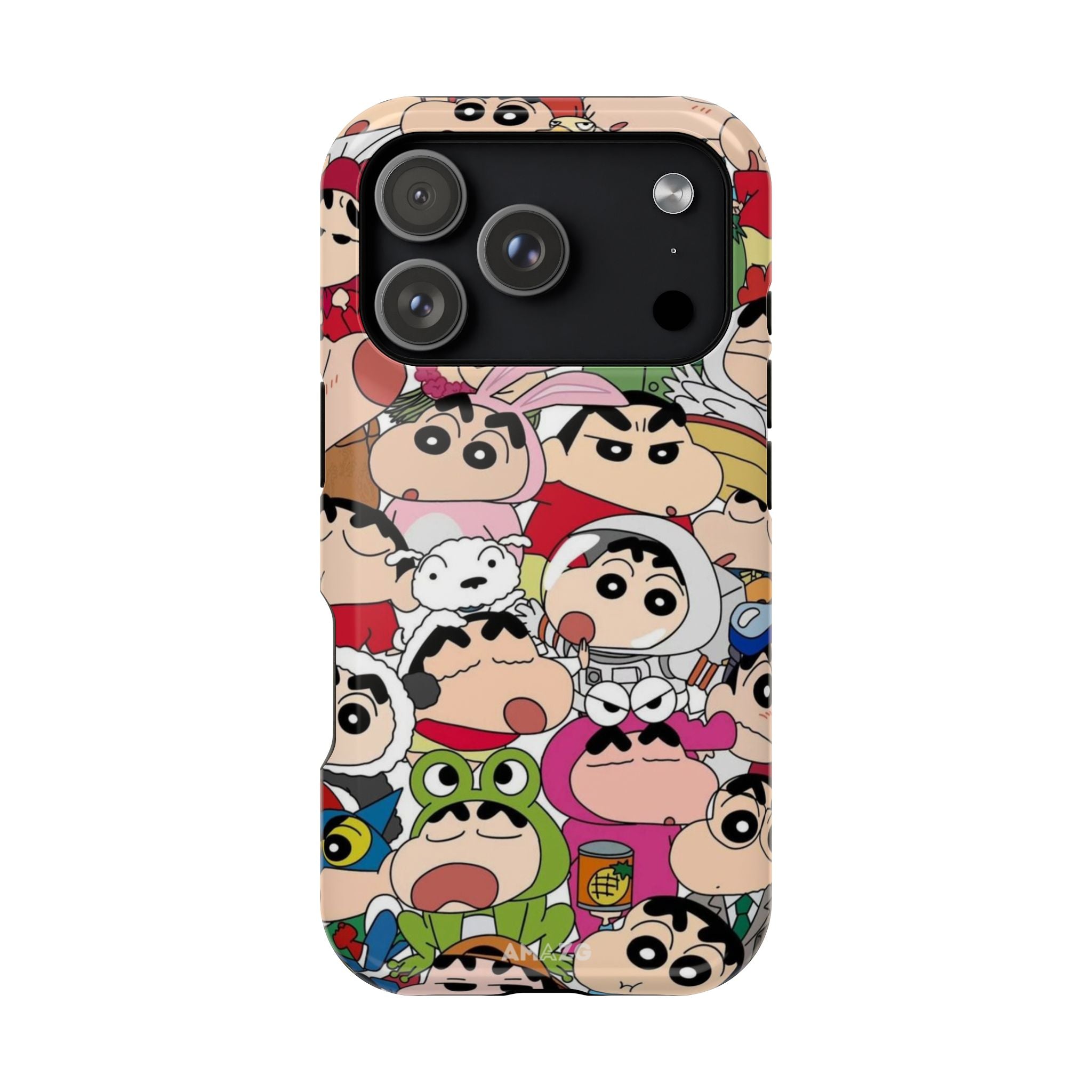 Shinchan Cartoon Case For iPhone 17 Pro Max
