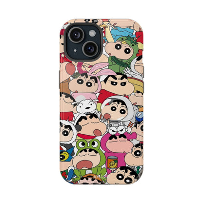 Shinchan Cartoon Case For iPhone 14 Plus