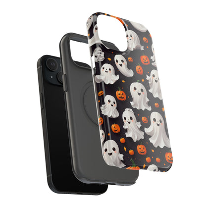 Cute Spooky Ghosts Case For iPhone 15