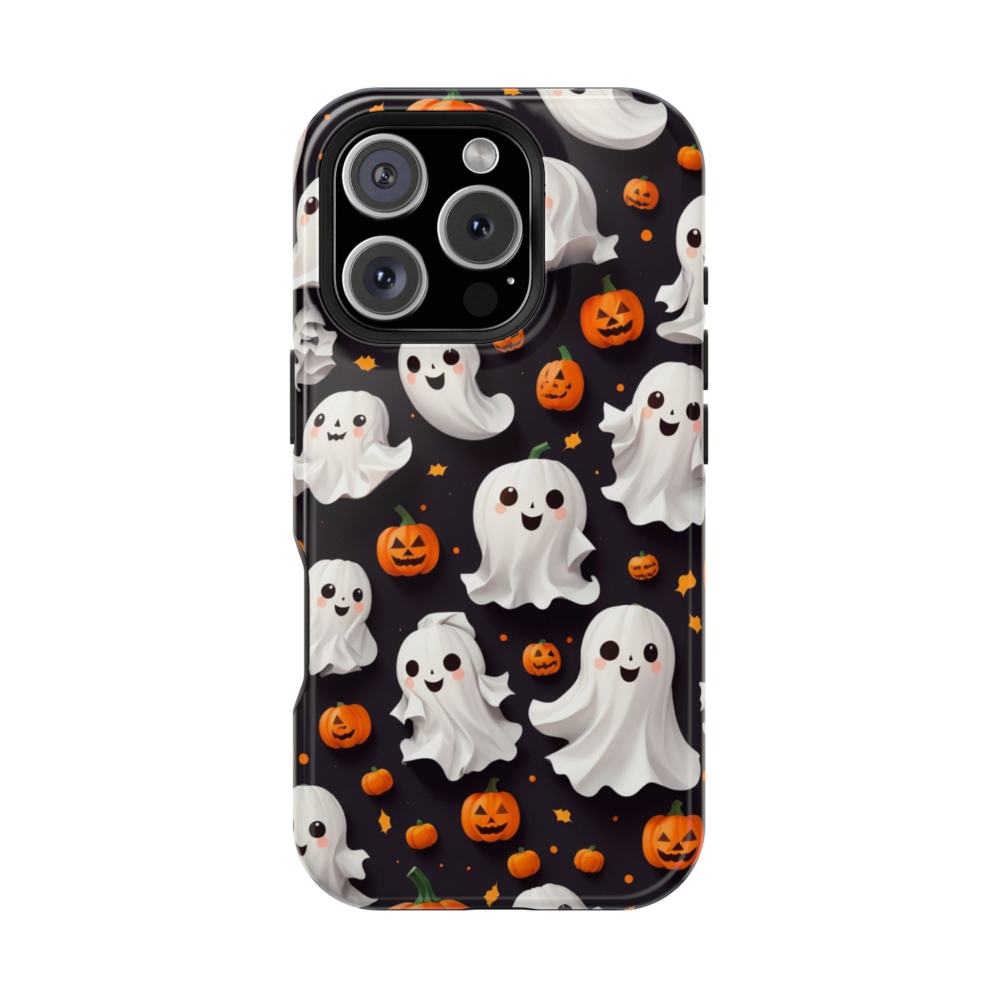Cute Spooky Ghosts Case For iPhone 16 Pro