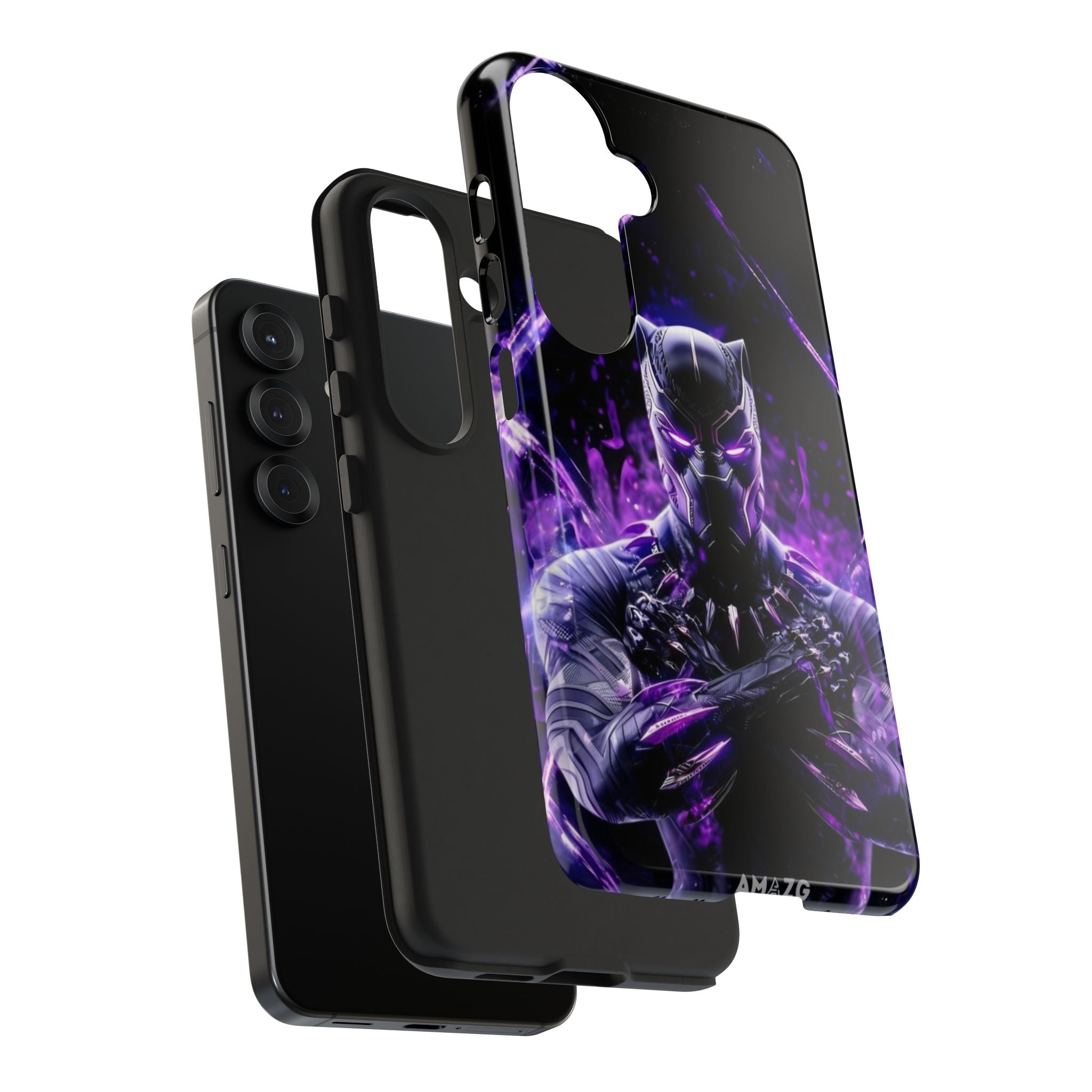 Black Panther Case Designed For Samsung S25