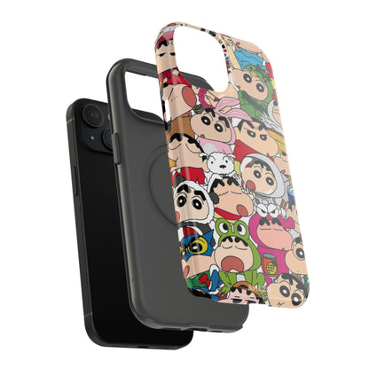 Shinchan Cartoon Case For iPhone 14 Plus