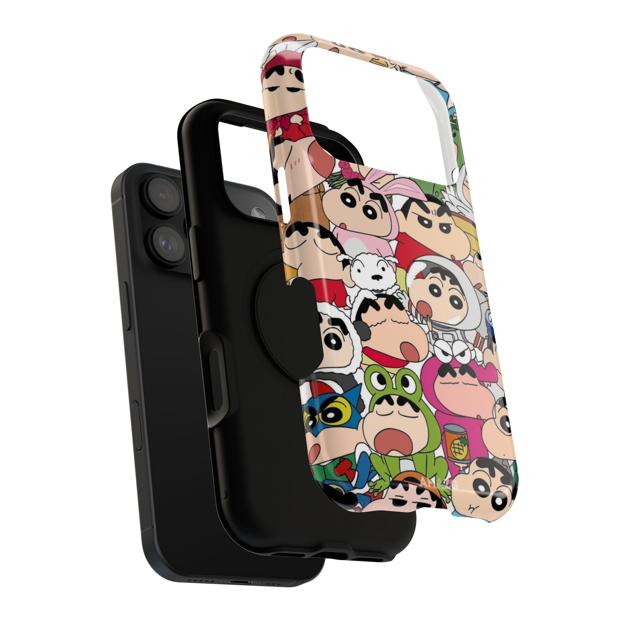 Shinchan Cartoon Case For iPhone 17 Pro Max