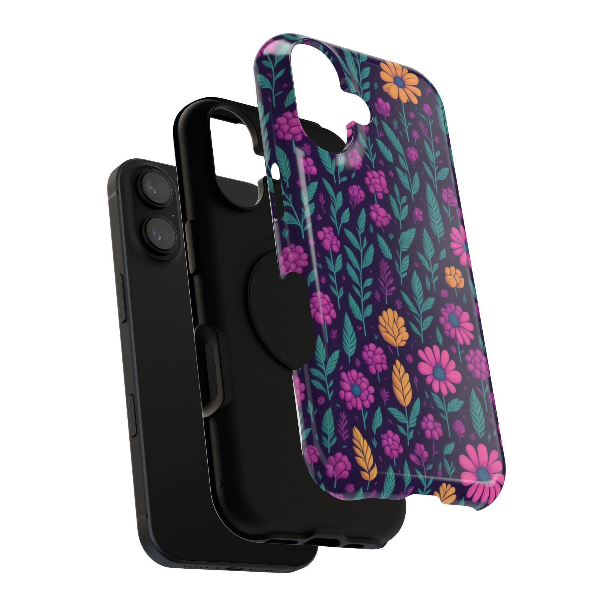 Lavender Beautiful Flower Case For iPhone 16 Plus